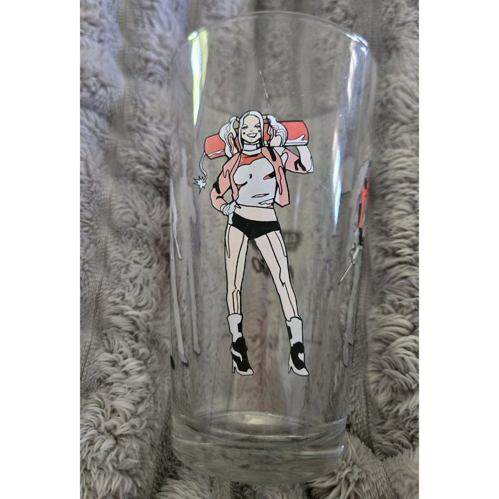 Mondo Alamo Drafthouse Suicide Squad Pint Glass Harley Quinn Joker Deadshot 2016